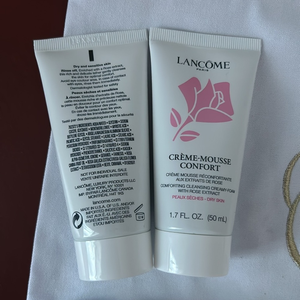 50mlx2 Lancôme Crème-Mousse Confort